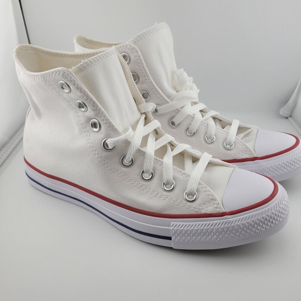 Converse All Star Hi Optical White Sneakers M7650 Womens Size 8.5 New